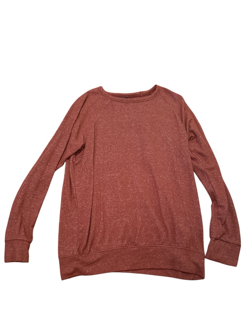 Buffalo David Bitton Women's Scoop Crew Sweater in Burnt Copper